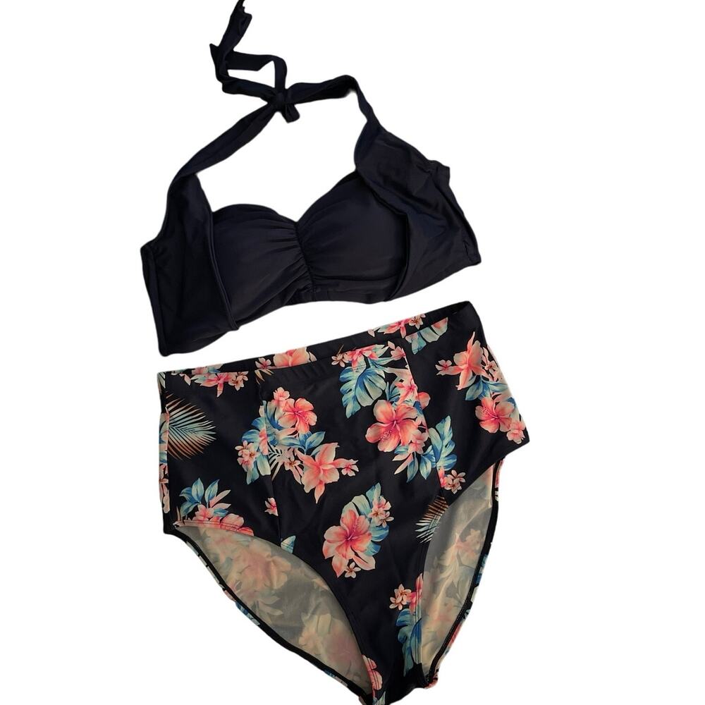 Forever 21 plus size 2 piece swimsuit size 3XL